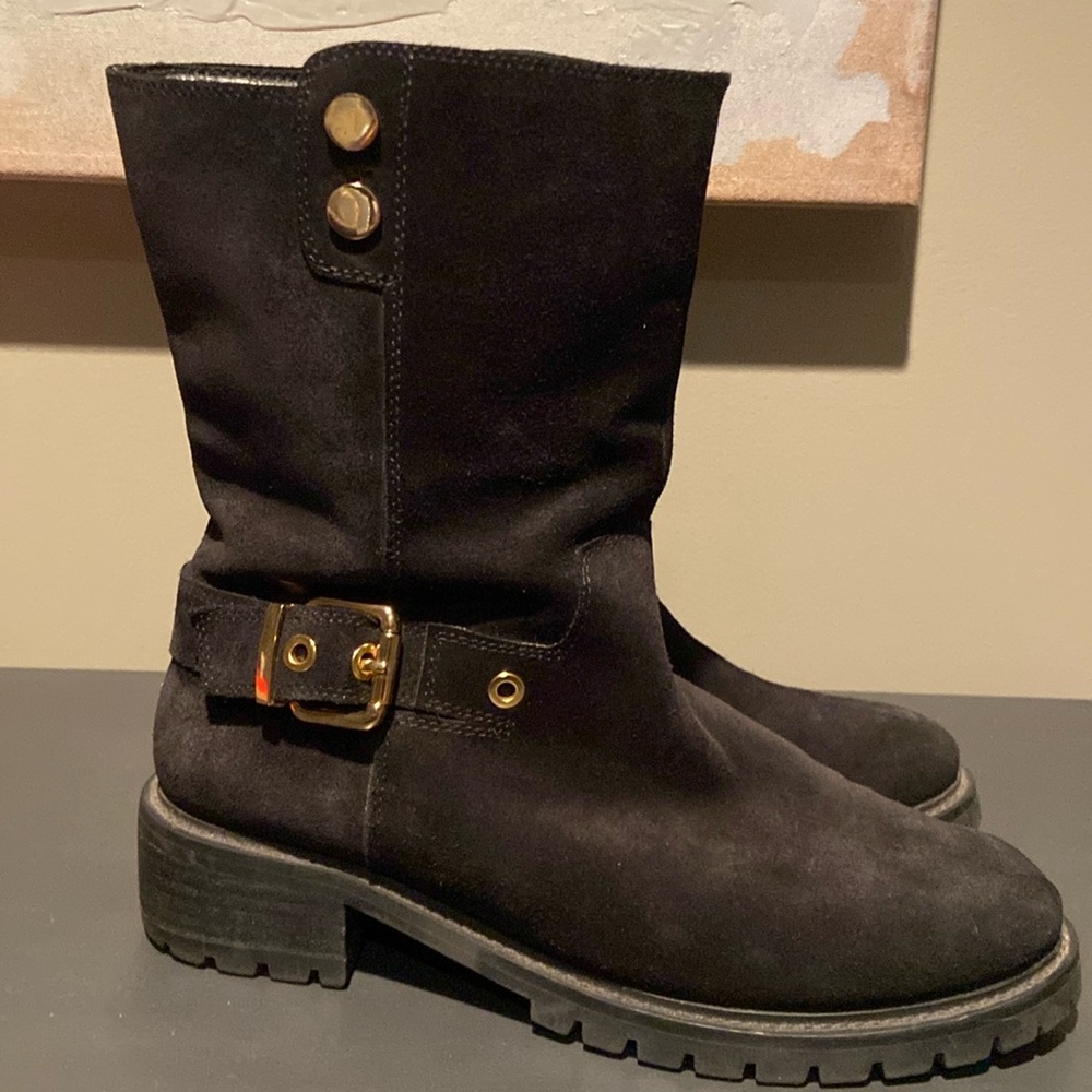Artica by Browns , black suede boot
